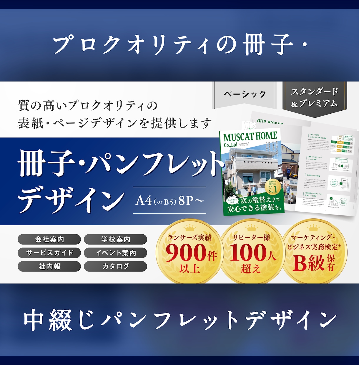 プロクオリティの冊子・カタログデザインを提供します ⚠️価格・納期は1Pあたりの単価です イメージ1