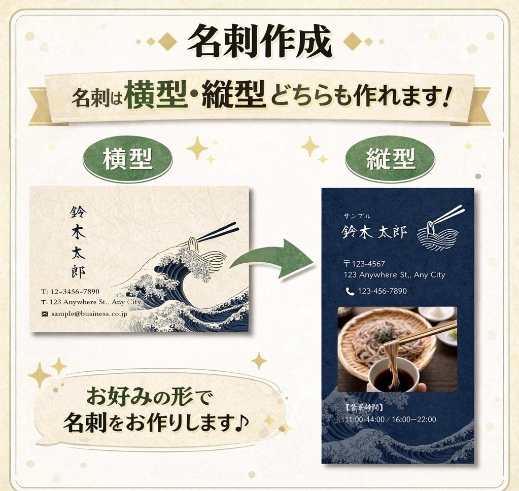 特別価格で名刺制作致します デザイン&印刷まで可能（デザインのみも可）あなただけの名刺を イメージ2