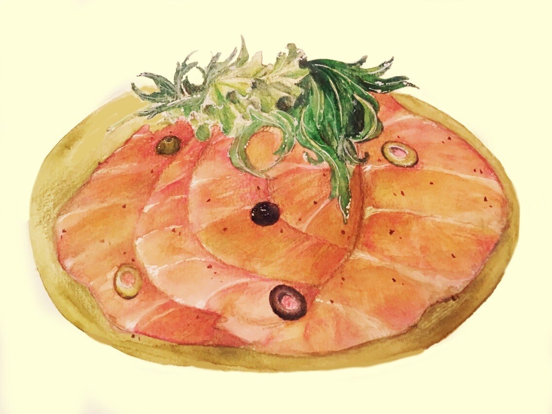 お料理をイラストにします 飲食店のメニュー、広告用に使うイラストとして使いたい方に！ イメージ3