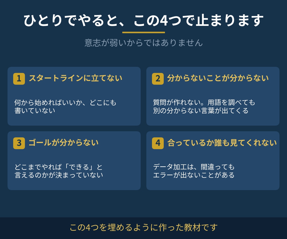 Python・SQL独習教材一式をお渡しします 未経験からデータ分析実務レベルへ｜AIと解く100本ノック イメージ3
