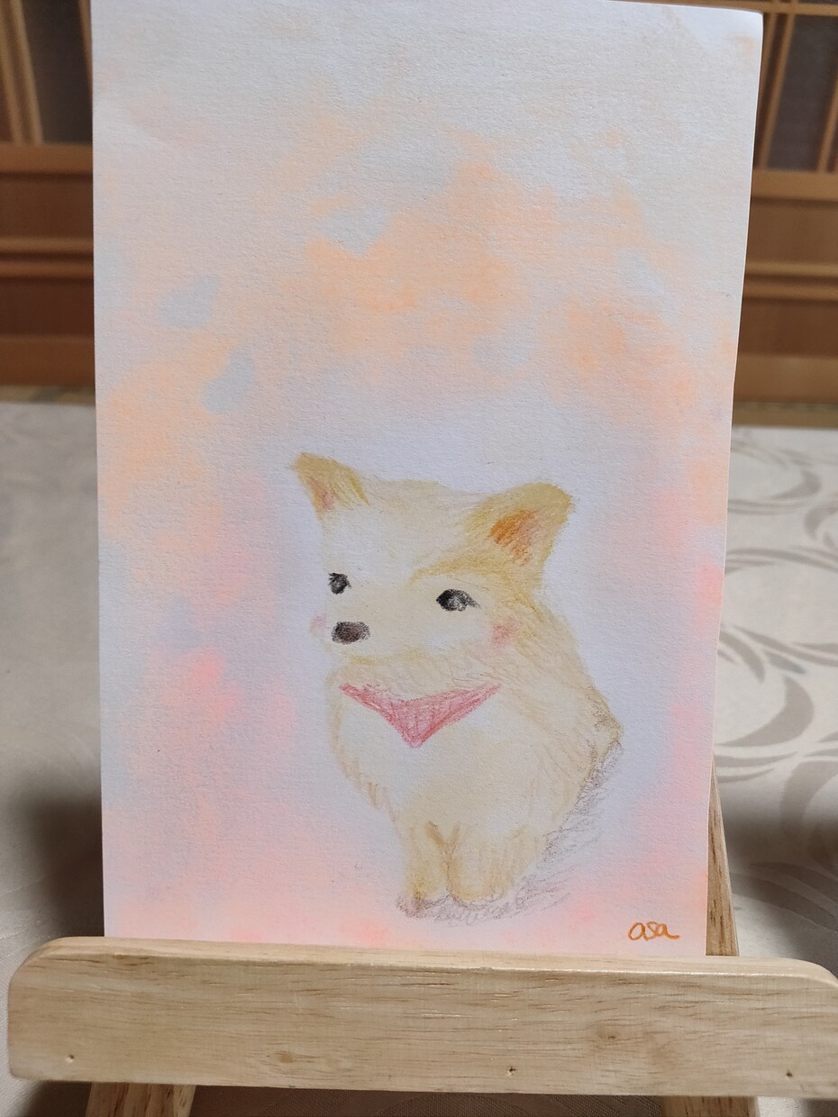 写真から作品を丁寧に作ります プレゼントに喜ばれるふんわり描いた作品です。 イメージ5