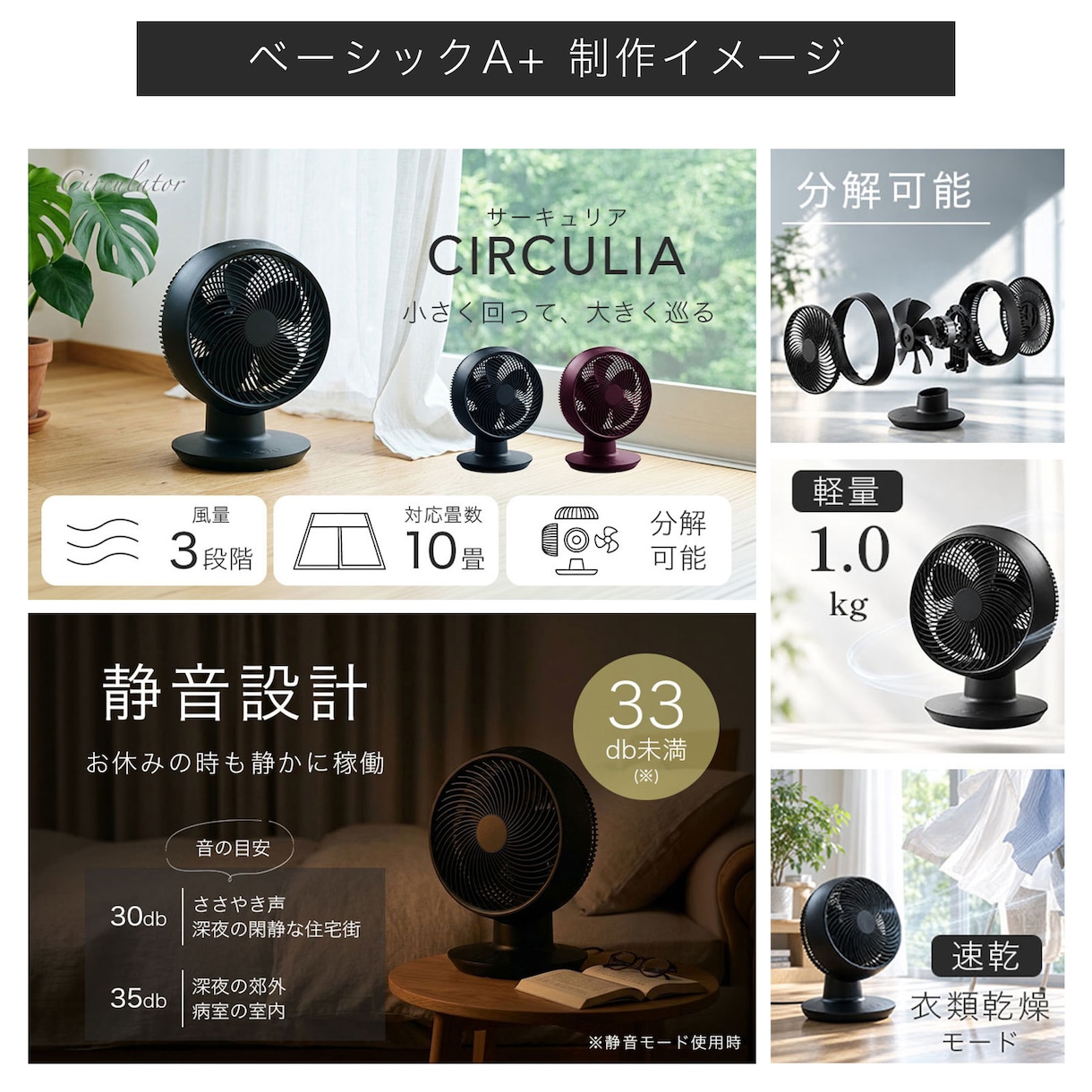 Amazon ベーシックA+を制作します 商品の魅力が伝わる商品紹介コンテンツを構成からご提案します！ イメージ3