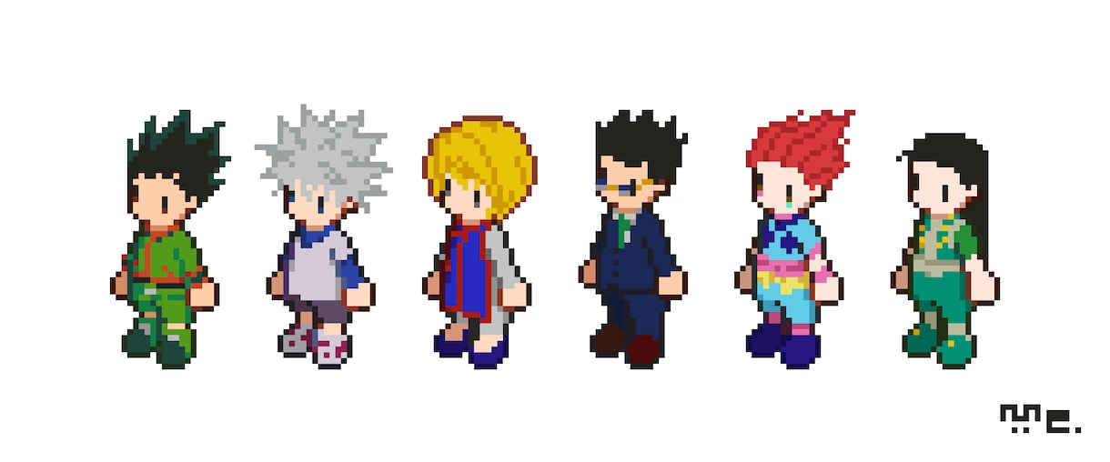 ちまっと可愛いレトロゲーム風ドット絵を描きます あなたのオリキャラを、愛されドット絵に。 イメージ1