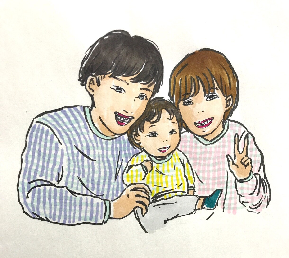 SNSアイコン作成します 似顔絵、イメージ両方作成可です！特別な思い出の記念にも！ イメージ5