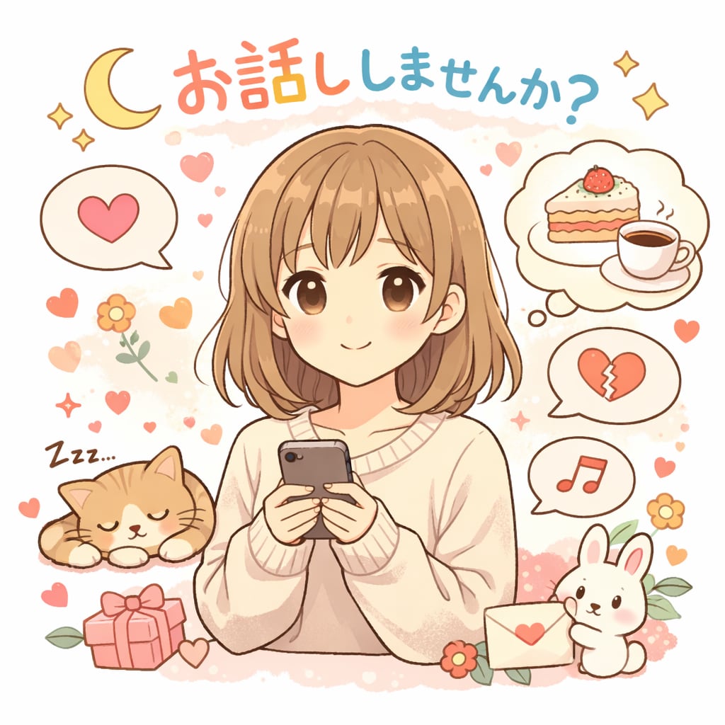 寂しい時に優しく寄り添いお話聞きます ひとりで抱えがちな方へ安心できる居場所に… イメージ1
