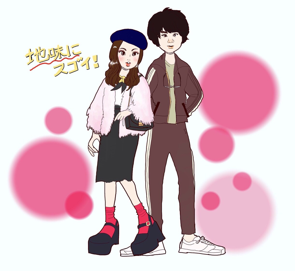 写真をもとに優しくかわいい似顔絵を描きます。 イメージ3