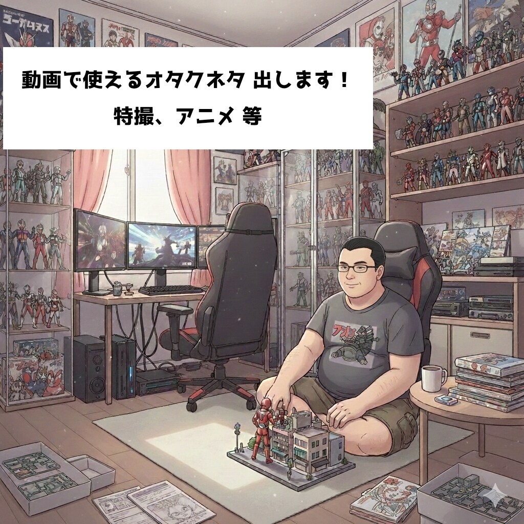 動画で使えるオタクネタを提供します ショート動画等でネタ出しに詰まっている人向け! イメージ1