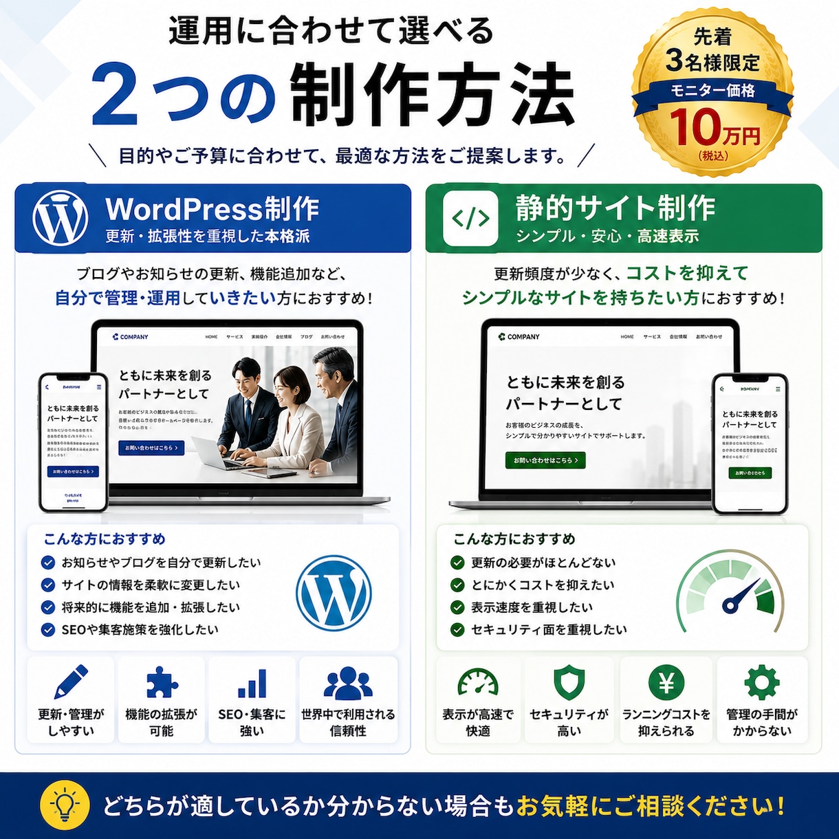 士業・小規模事業者向けのホームページを制作します 集客・信頼・分かりやすさを大切に制作 イメージ5