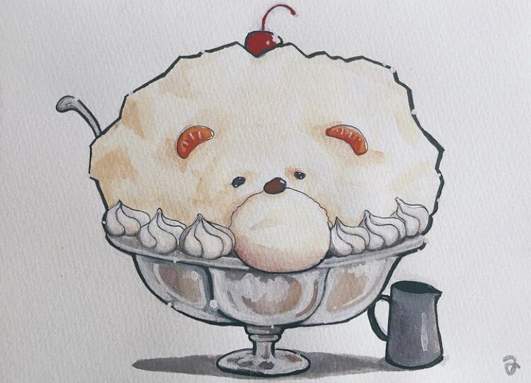 現物配送可！イベントカードをイラストで作成します バースデーカード / ウェディングカード など… イメージ3