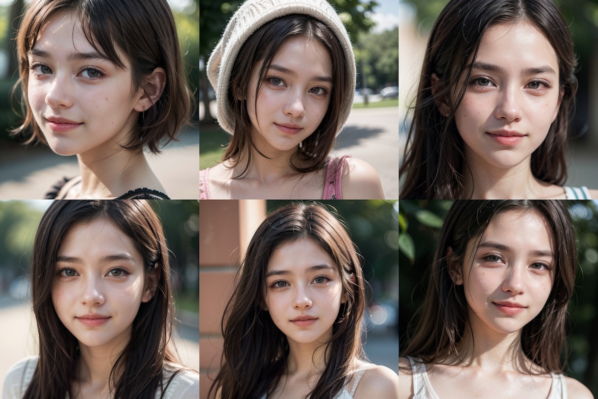 SNSなどで使用するプロフィール写真作成します 自分の素顔は見せたくない自分に似た雰囲気の写真を使いたい イメージ1
