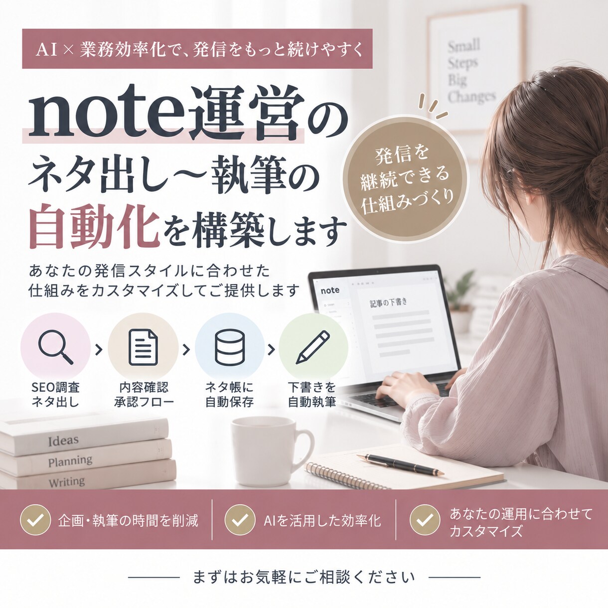note運営のネタ出し〜執筆の自動化を構築します テーマ調査から執筆まで、Claude Codeで仕組み化 イメージ1