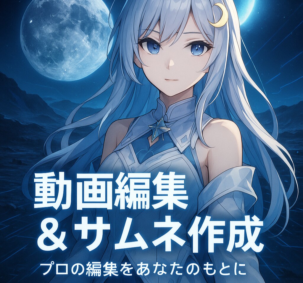 プロの編集】をあなたの元にお届けします 【プロの編集をあなたのもとに】動画編集、サムネイル作成 イメージ1