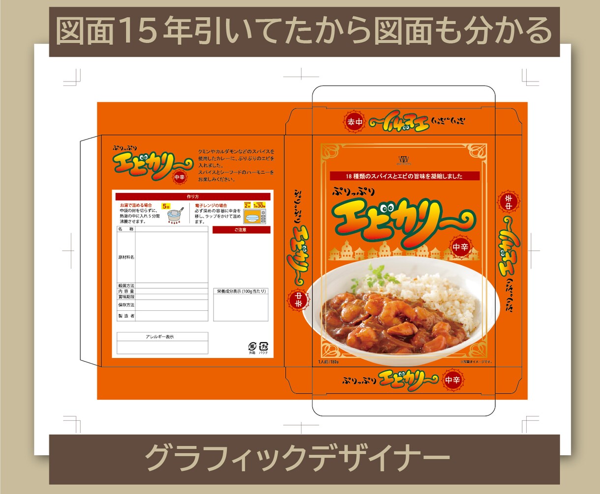 パッケージデザインします 図面分かります！紙器メーカー15年の実績！ イメージ1