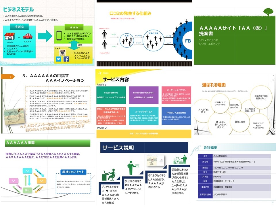企画書をゼロから作成します 【営業相談OK】プレゼンが初めての方に大好評 イメージ3