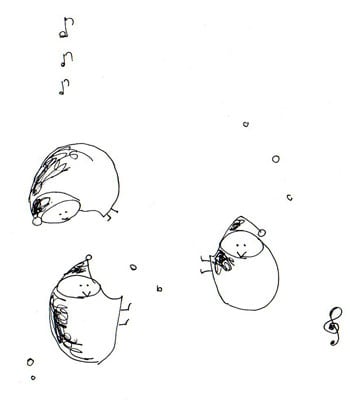シンプルでかわいい線画を描きます 線画は、ご覧になる方に、静かにシンプルに「心」をお伝えします イメージ2