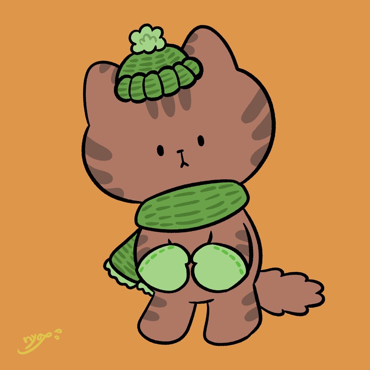ファンシーなねこちゃんアイコンデジタルで制作します 世界で一匹のうちの子をアイコンにしてみませんか？ イメージ6