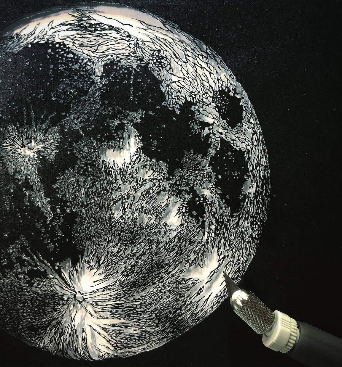 細かい切り絵を製作します 写真のようなリアルな切り絵を部屋に飾りたい方へ イメージ2