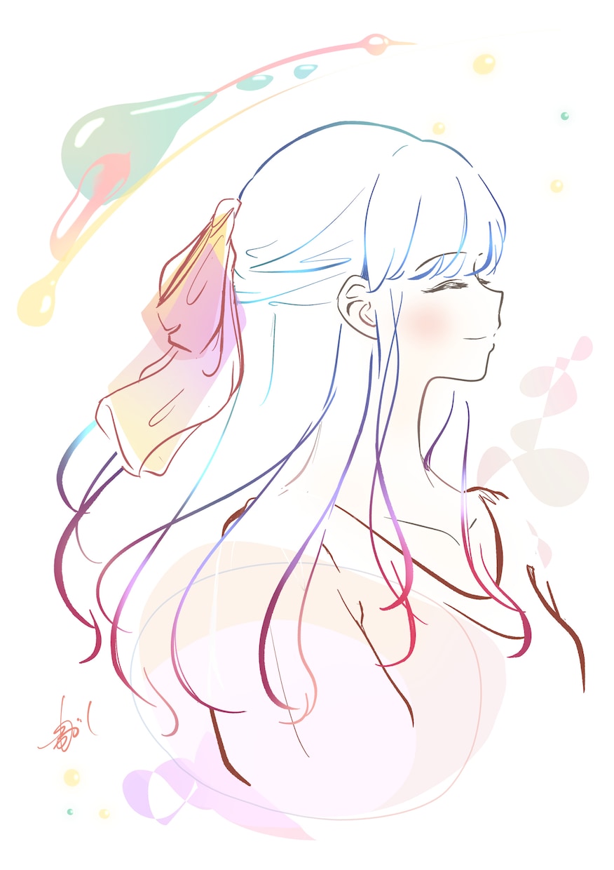 お部屋を飾るイラストを作成します 優しいラインアートでお部屋を飾りませんか？ イメージ10