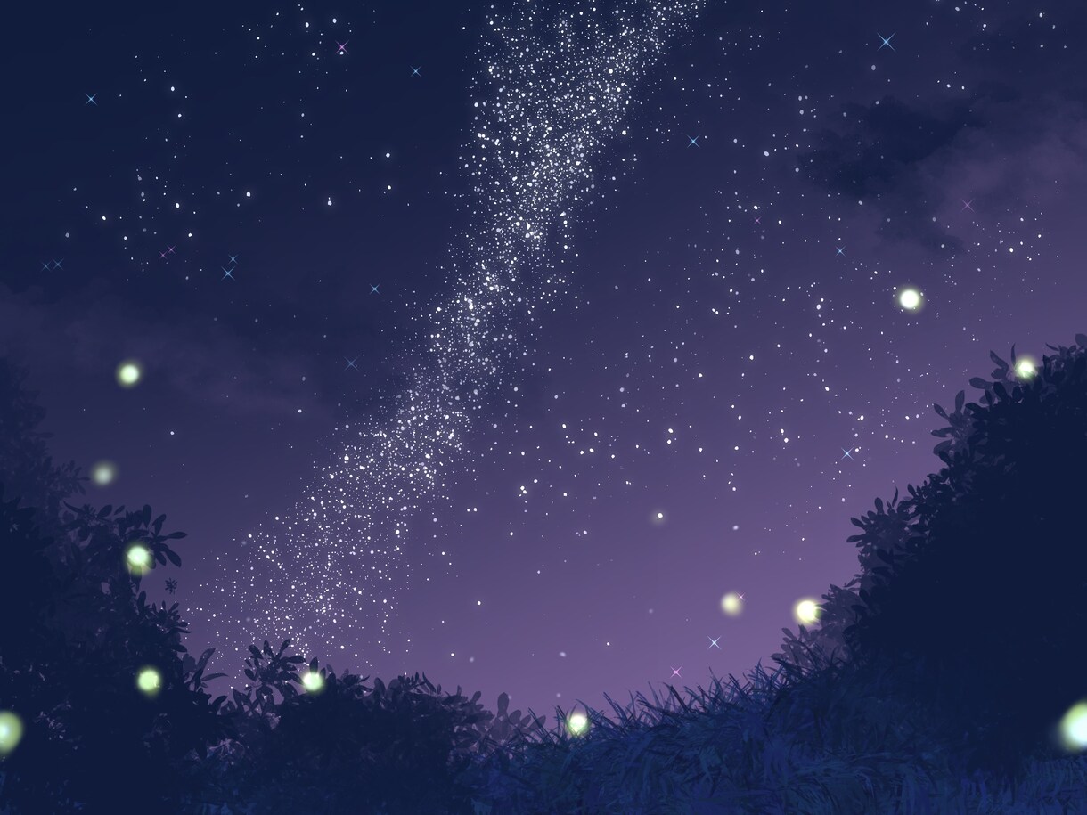 空メインで背景イラスト描きます 好きな色と雰囲気を伝えてオリジナル背景！ イメージ1