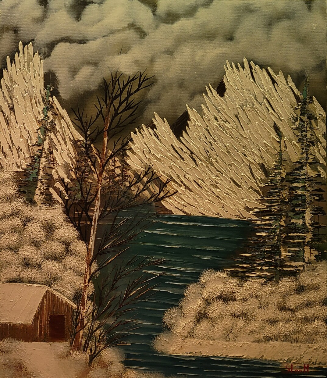 良質な絵を提供します winter　mountain イメージ6