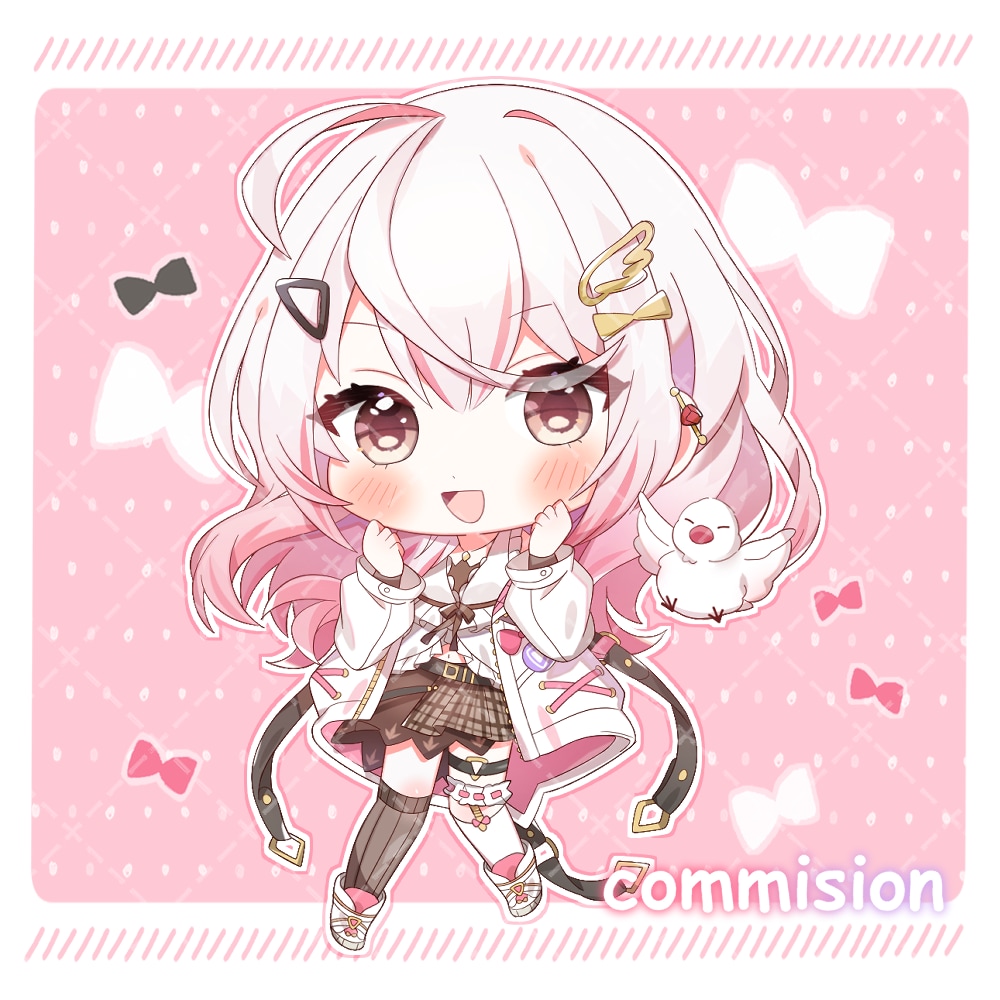 SDキャラ・デフォルメイラスト〜アイコン制作します 透明感あふれる存在感抜群の可愛いSDキャラです! イメージ1