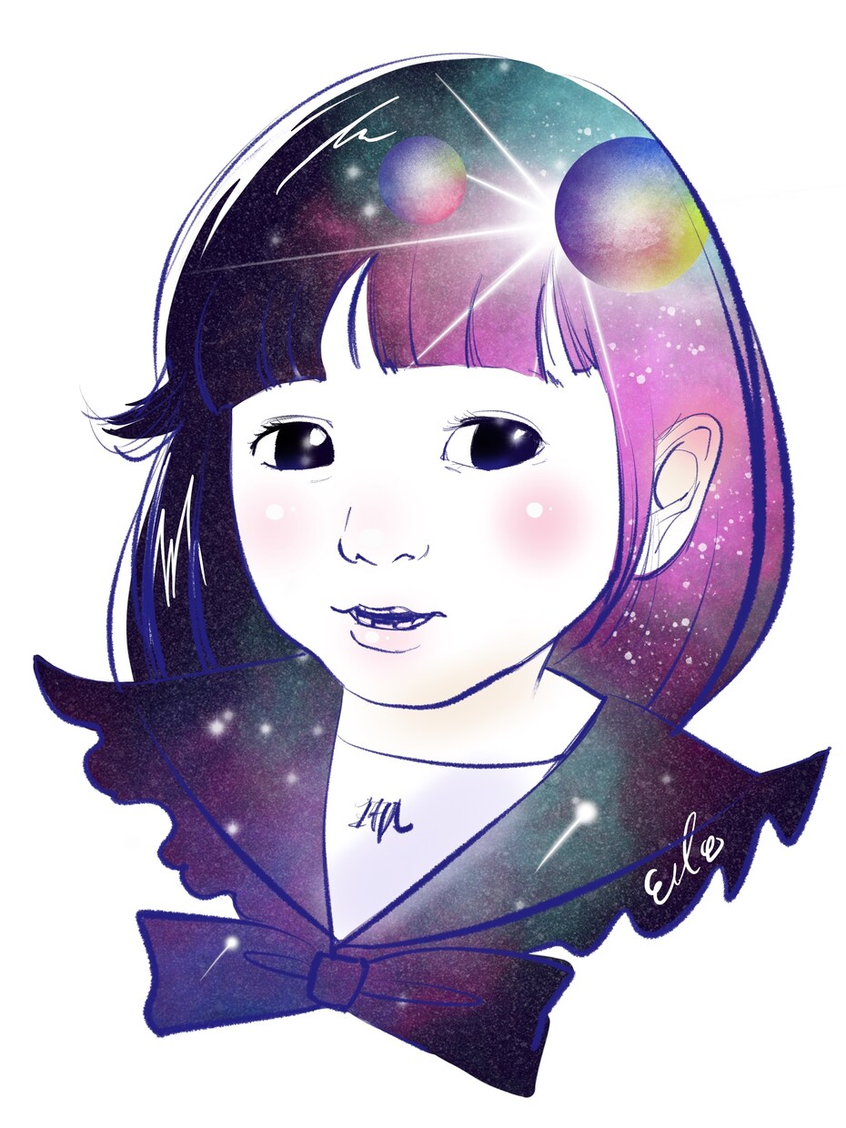 宇宙似顔絵描きます (^-^)特別なプレゼントを贈りたいあなたへ イメージ1
