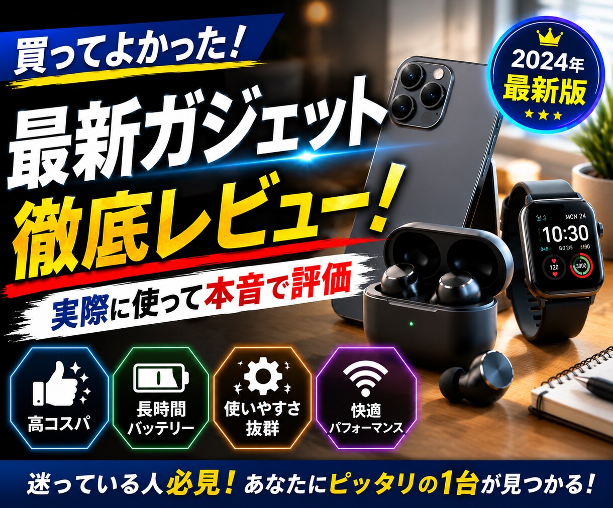 クリック率重視のサムネイル作成します 実写・顔出し不要対応で制作します イメージ3