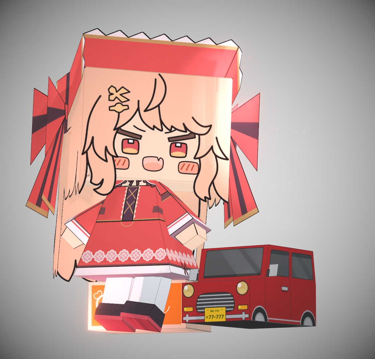 Vtuber向け3Dモデル制作請け負います こちらはエコノミープランになります イメージ1