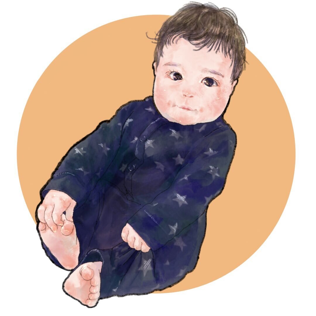 写真からご本人、お子様、芸能人などの絵を描きます 写真を利用できないシーンにも。味わい深い絵が描けます。 イメージ2