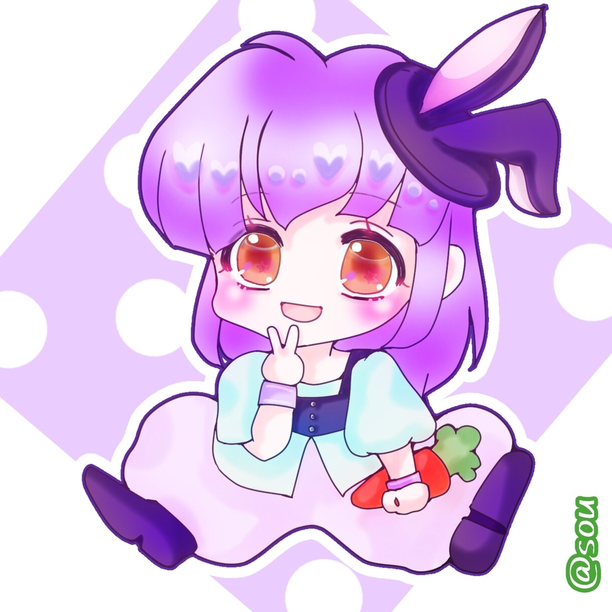 かわいい ＆かっこいいアイコン制作致します 透明感と癒しなイラストをアイコンにして目立っちゃお イメージ5