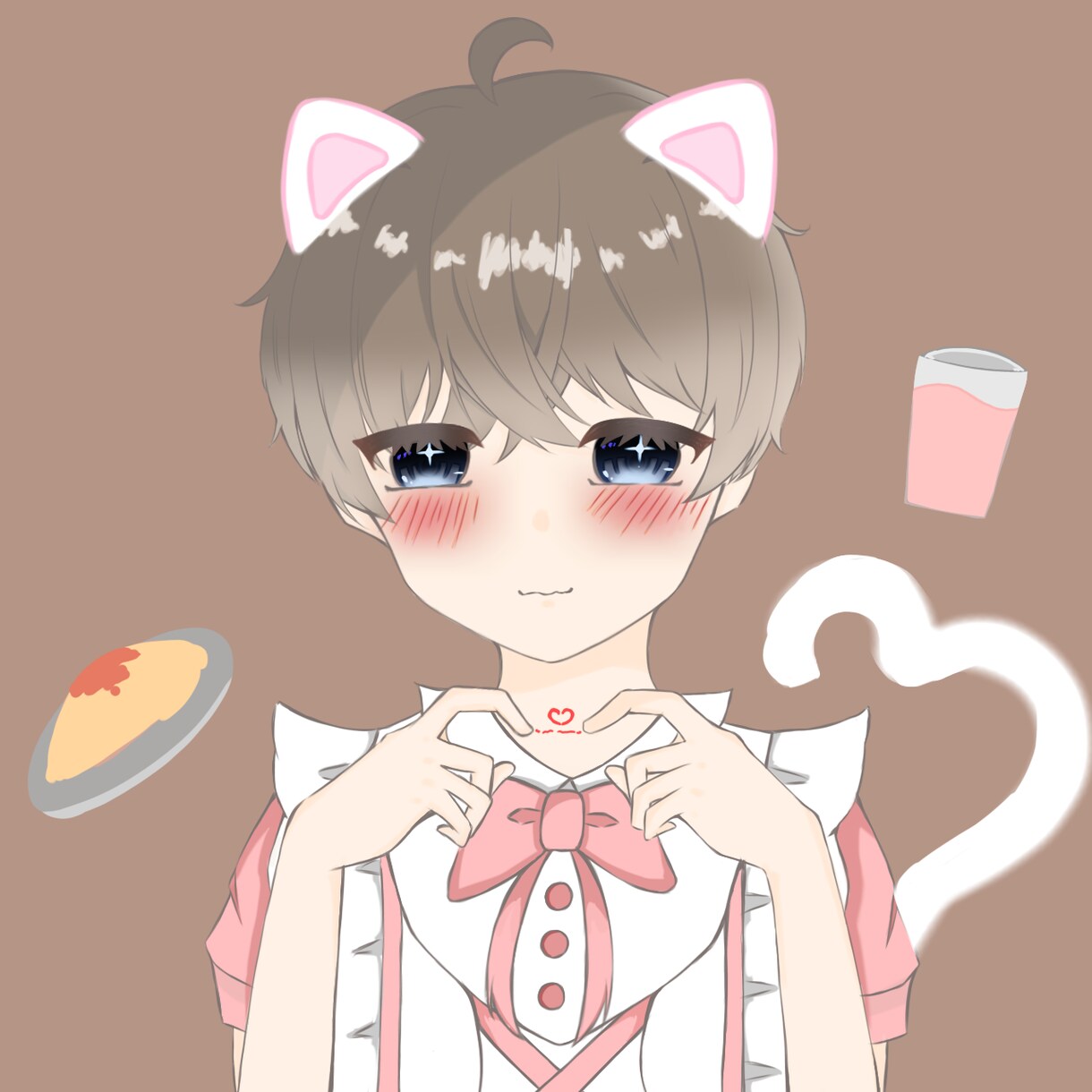 可愛いって思って貰えるようなイラスト描きます 固定キャラ作りたいけど思いつかない、！！という方へ是非！ イメージ1