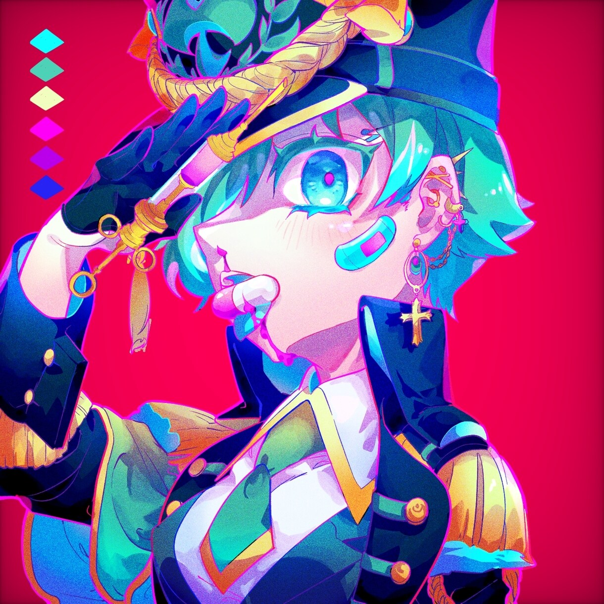 1枚絵、立ち絵制作承ります アイコン、サムネ素材、VTuberなどイラスト全般受付けます イメージ5