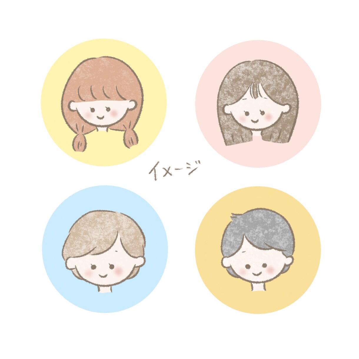 ゆるくてカワイイ♡ほんわかアイコン描きます ★SNSやLINE、ブログなどのアイコンにどうぞ！ イメージ6