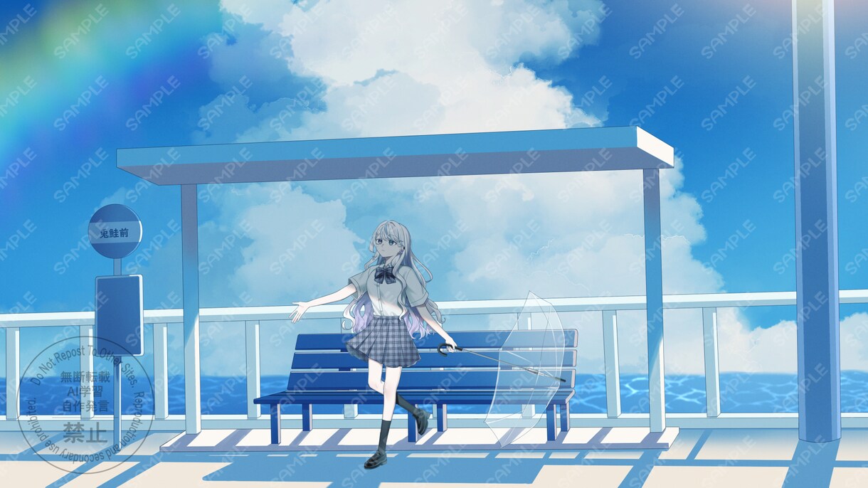 歌ってみた動画・オリジナル曲イラスト制作します 格安であなただけのMVイラストをご提供！ イメージ4