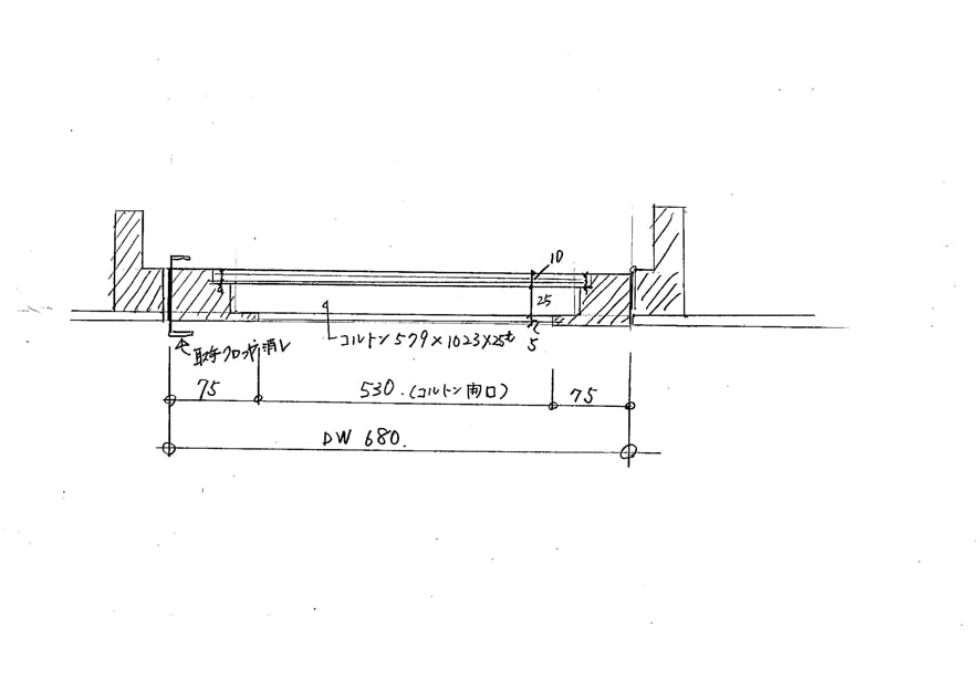 手書きのラフ図面からCAD図面を作成します プロがVectorWorksで図面を書きデーター化いたします イメージ2