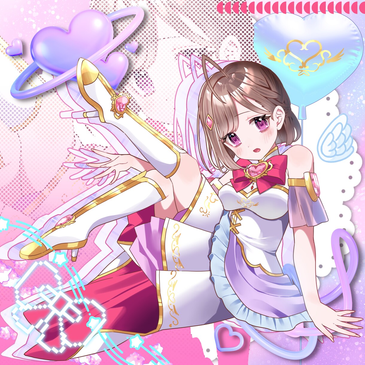 活動用にも鑑賞用にも♩かわいい萌え絵お描きします 先着1名様に今だけデフォルメおつけします！ イメージ3