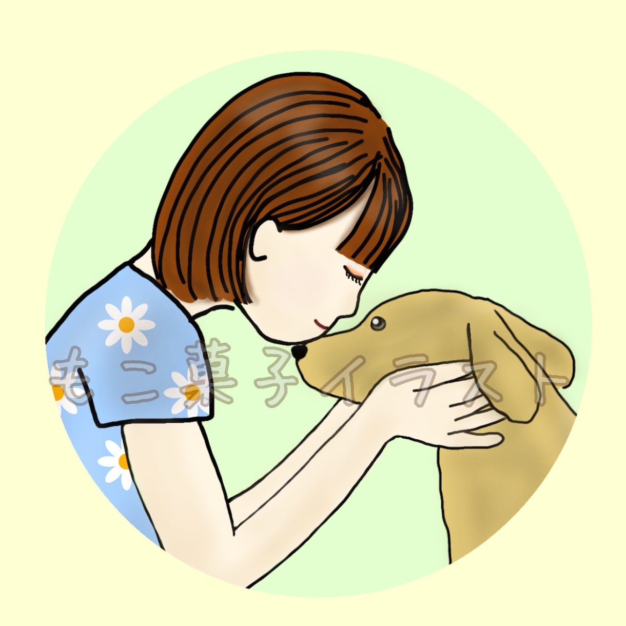 温かみを伝えるアイコンイラスト描きます あなたの温かみを伝えるアイコン制作 イメージ3