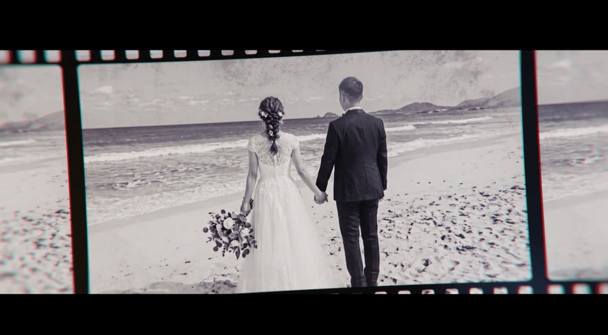 映画予告風の結婚式オープニングムービーを作成します 英語ナレーションのオープニングでインパクト絶大の開宴！ イメージ6