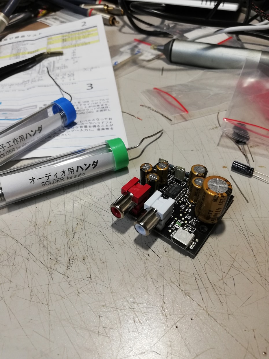 自作キットハンダ作業組み立て、承ります 自作真空管アンプなど基盤への電子部品取り付けます！ イメージ2