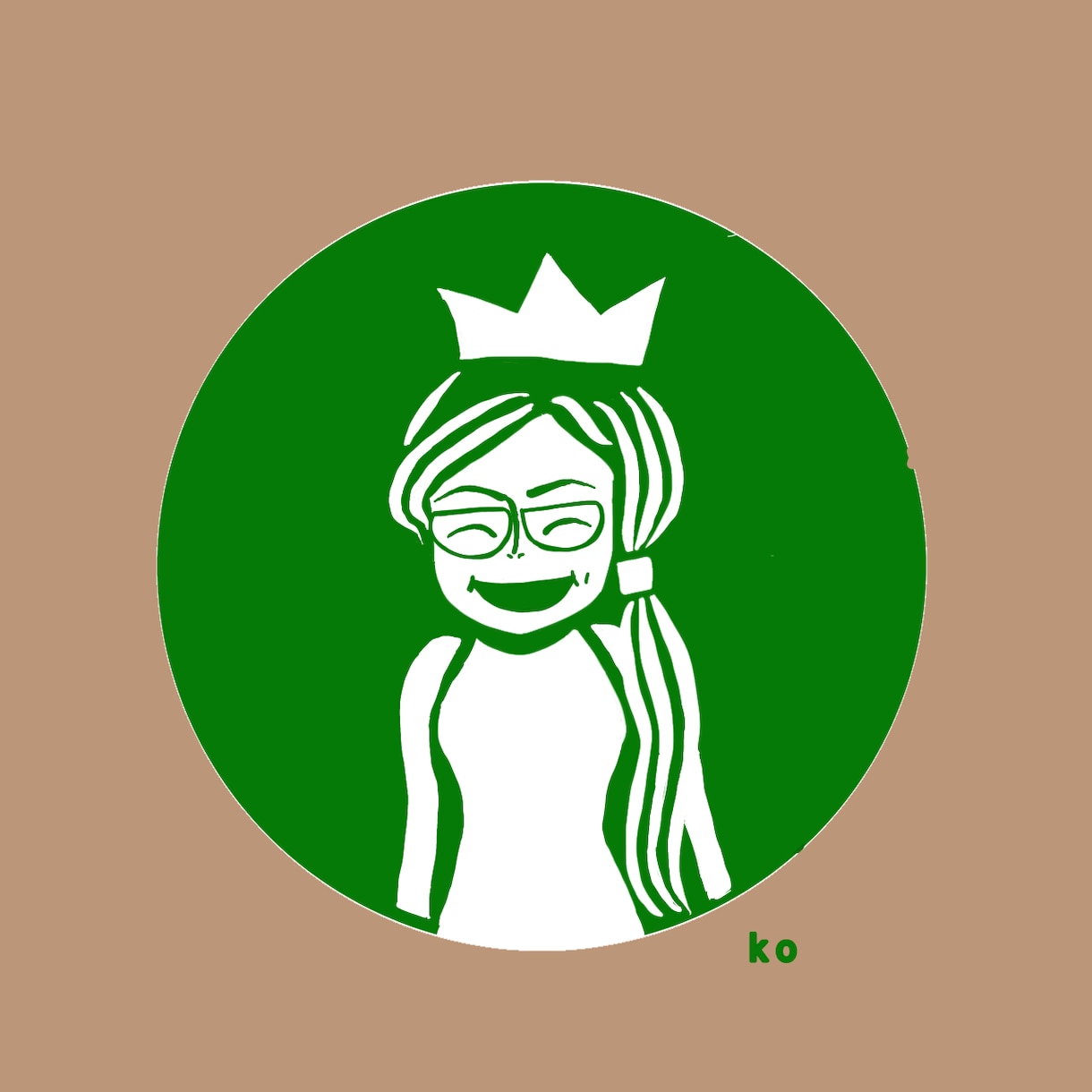 カフェ風の似顔絵をお描きします ｓｎｓのアイコンやプレゼントにも喜ばれる。かわいい似顔絵です イメージ2