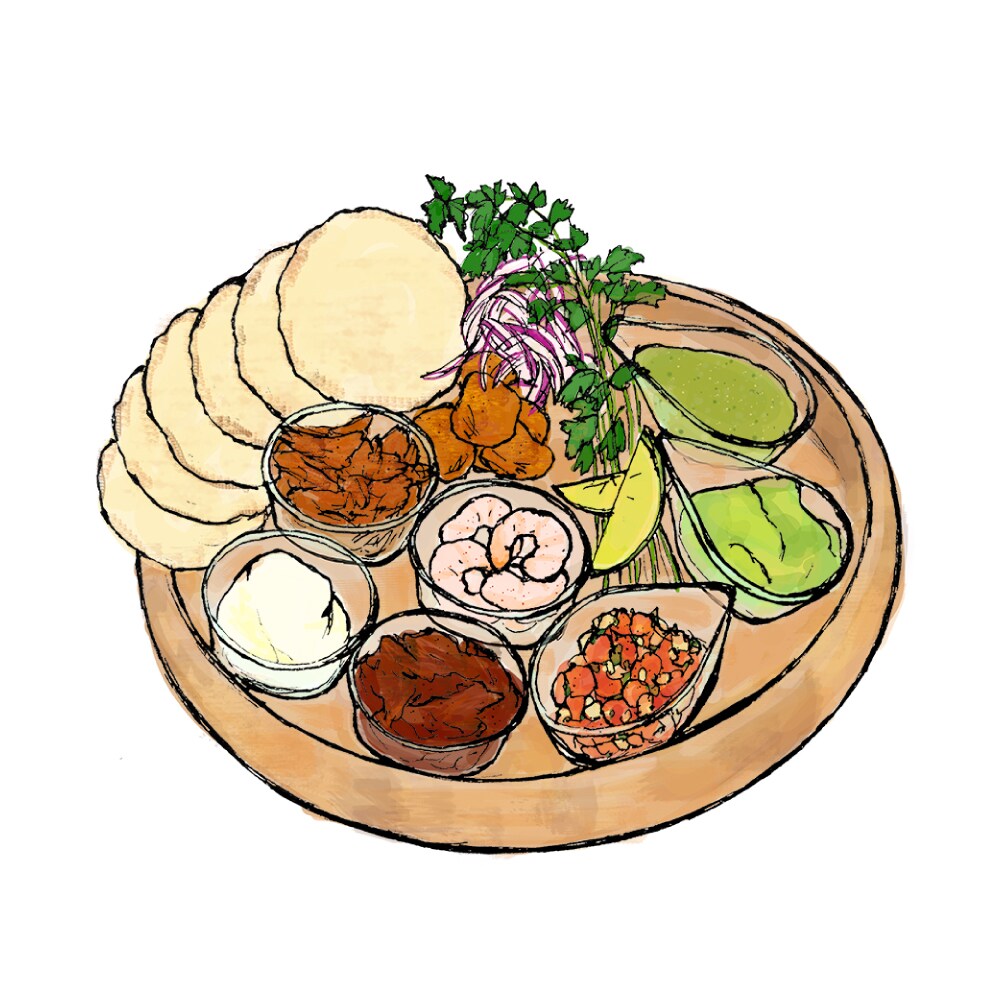 お洒落で美味しそうなカラーイラスト描きます メニューやパンフレットにピッタリ！手書きで温かみのある絵です イメージ5
