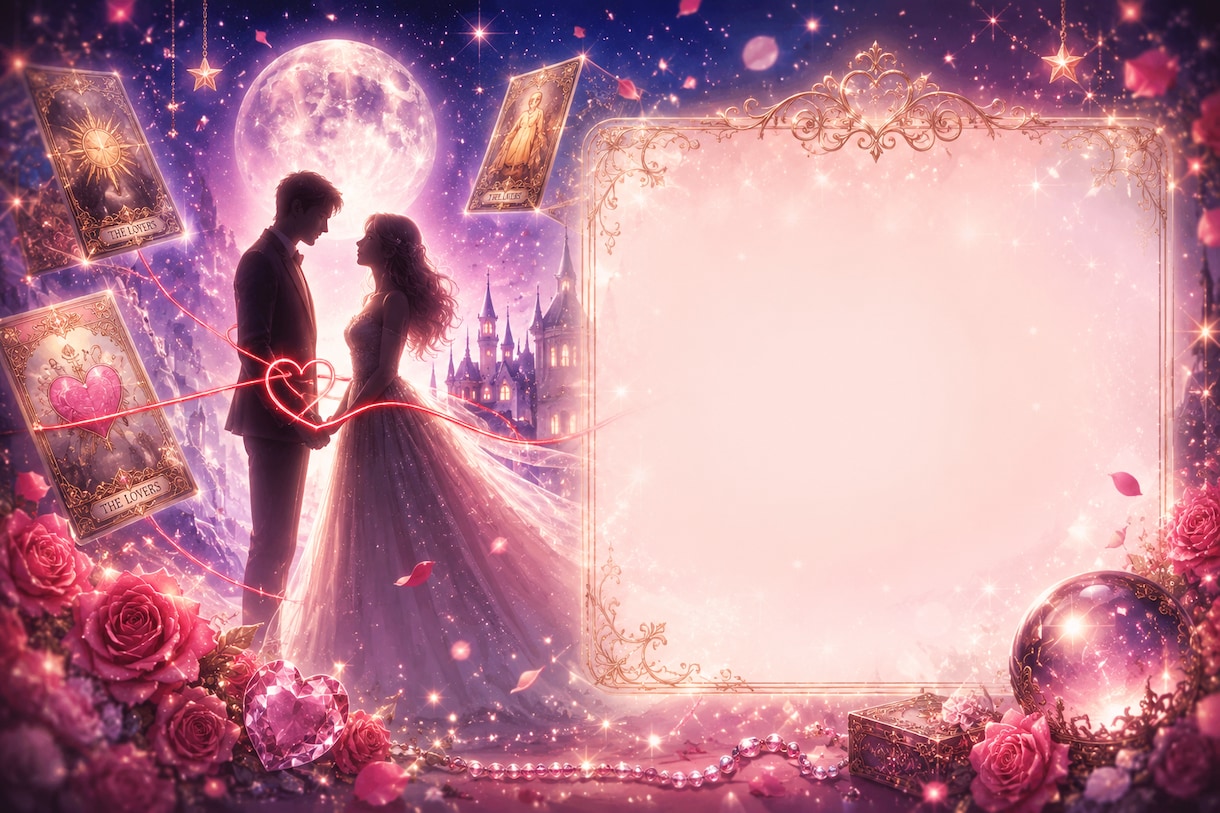 あなたの運命の相手をガチ深掘りします 運命の結婚相手の特徴性格・外見・相性 出会う時期まで徹底鑑定 イメージ1