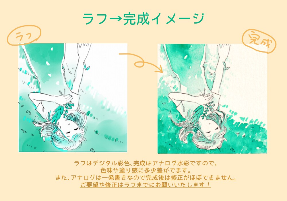 ペンと水彩の柔らかなイラスト描きます 挿絵、カットイラスト、アイコンなどちょっとした絵がほしい方へ イメージ4