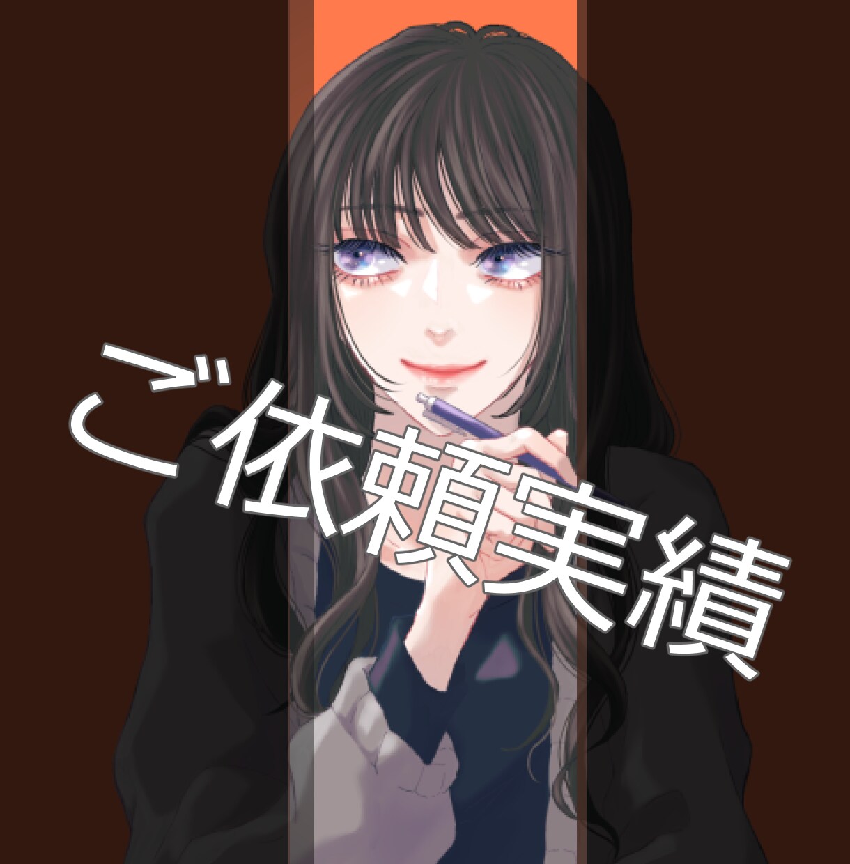 アイコン作成いたします 厚塗り風のイラストにて/イケメン/美男子/美形/耽美 イメージ8