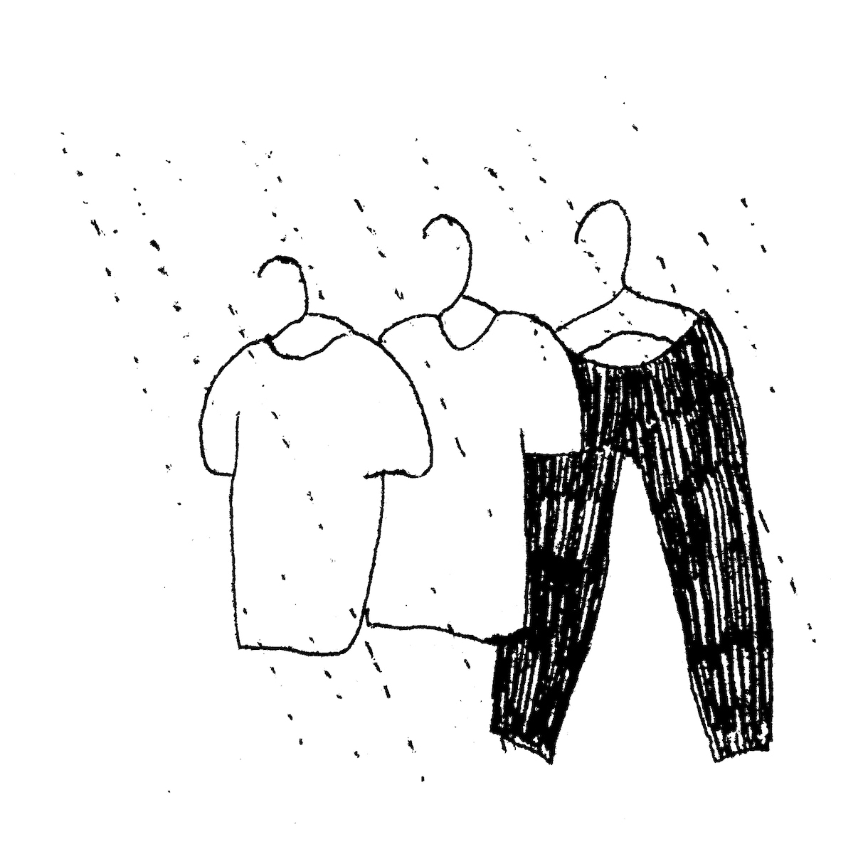 ゆるくイラスト（モノクロ）なんでも描きます ◎修正無制限！挿絵、ワンポイント、アイコンなどに◎ イメージ6