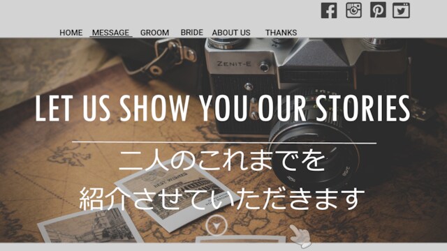 ウェブサイト風 プロフィールムービー作成します 大人気のウェブサイト風デザイン ×シンプル カラー イメージ3