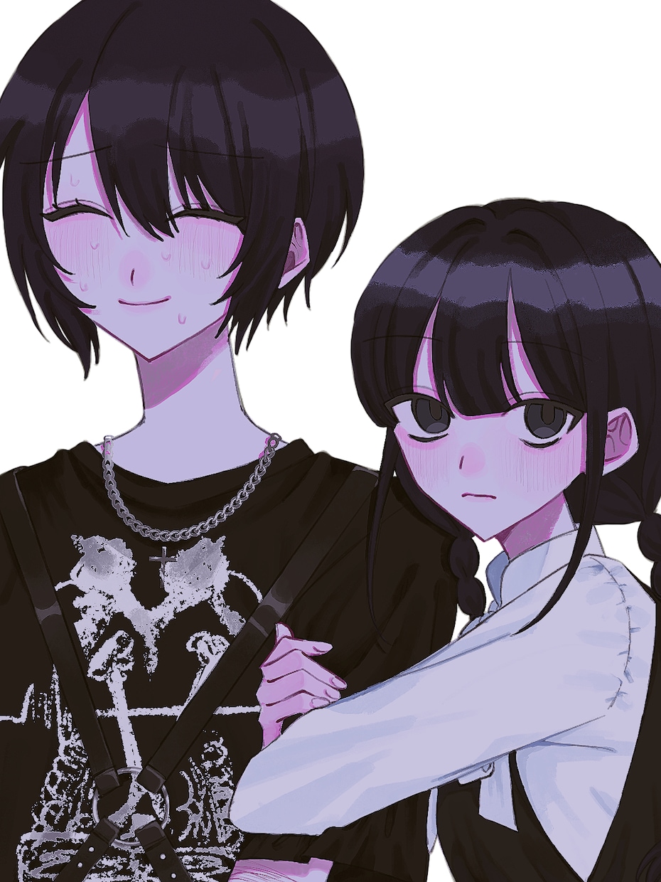 アイコン、イラスト等制作致します かわいい女の子やキャラクターデザインなどお描きします！ イメージ5