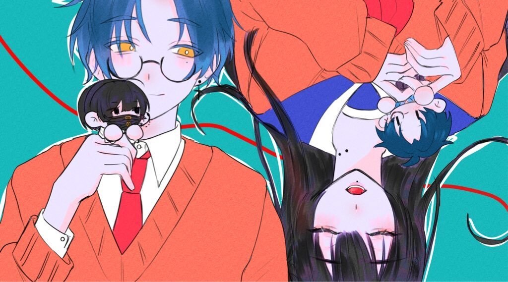 歌ってみたのサムネイルイラストを描きます 模写からオリジナル構図まで！様々な系統のイラストを描きます。 イメージ1