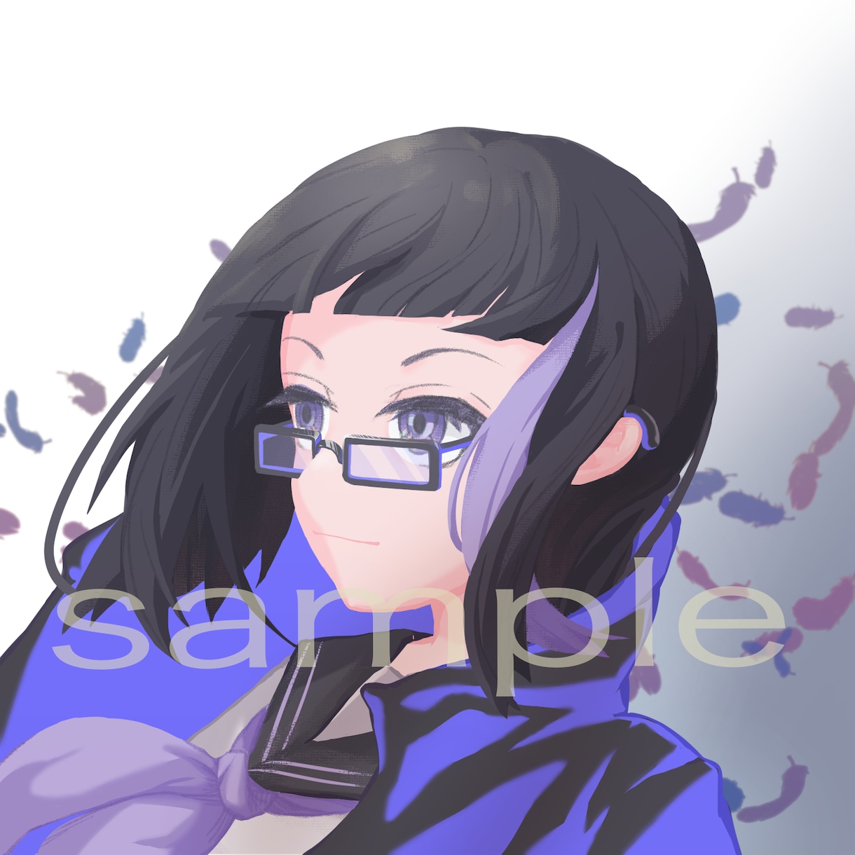SNS用アイコンを描きます ココナラを始まったばかりですので最安値にました！ イメージ2