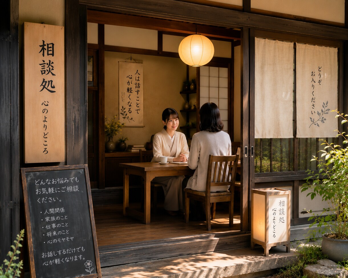 お悩み･心のメンテナンス なんでもお聞きします 霊視とチャットであなたの心を軽くするお手伝い イメージ1